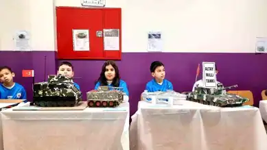 Keçiören Öğrencilerinden Şehitlere Adanan Savunma Sanayi Sergisi