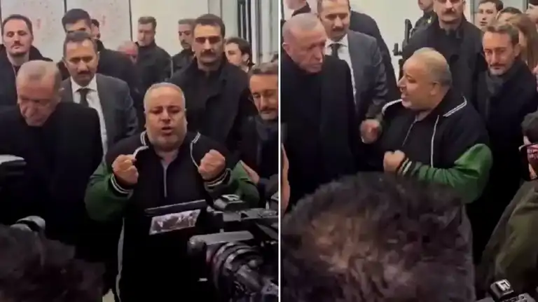 Erdoğan'a Gaziantep'te Şiirli Karşılama!